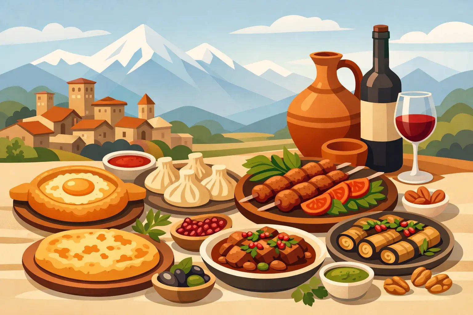 8 Traditional Georgian Recipes to Cook at Home - Georgian Spices