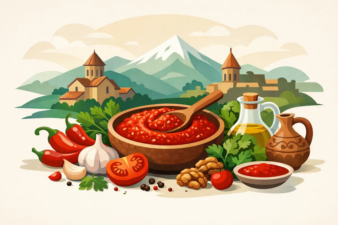 Adjika Paste for Everyday Georgian Cooking - Georgian Spices