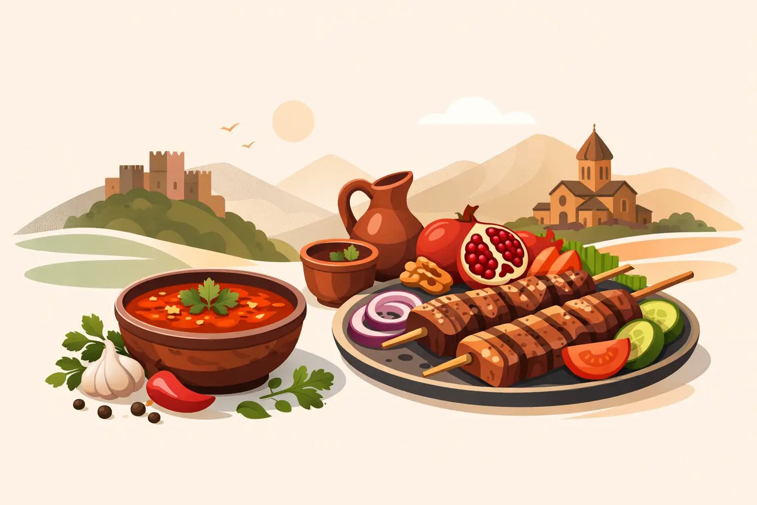 Best Georgian Sauce for Grilled Meat - Georgian Spices