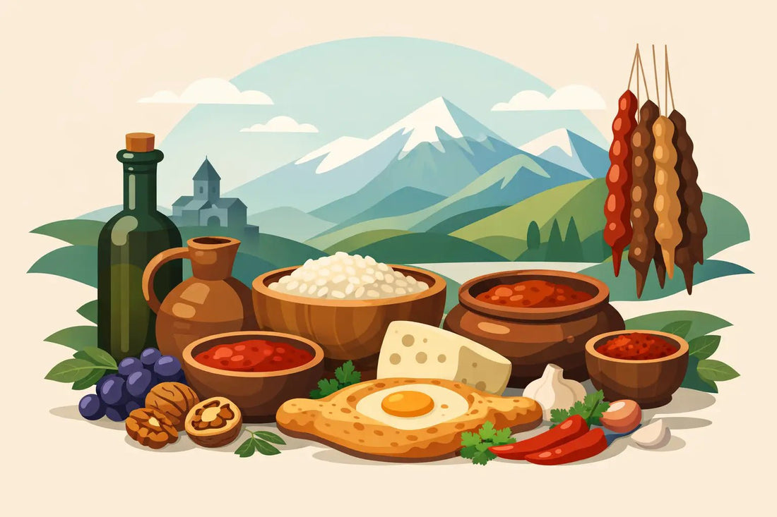 Georgian Pantry Staples for Everyday Cooking - Georgian Spices