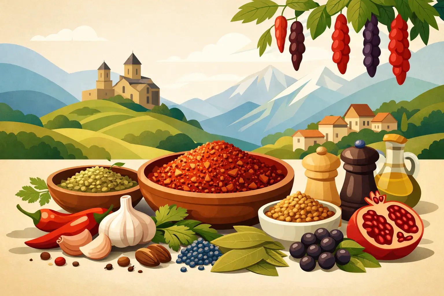 Georgian Seasoning for Home Cooks Made Simple - Georgian Spices
