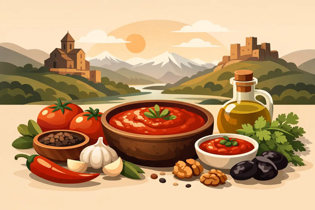 Satsibeli Sauce Recipe for Bold Georgian Flavor - Georgian Spices