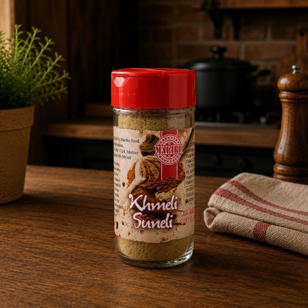 Khmeli-Suneli (Georgian Style Dry Spice) 1.76 OZ (50g) 1 Glass Jar Made in USA