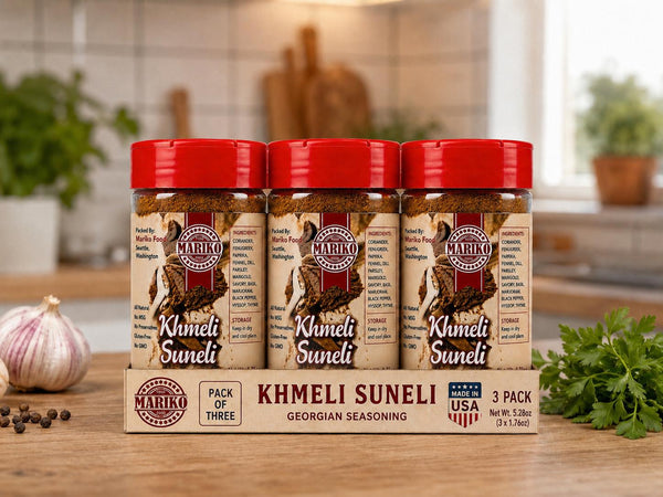 Khmeli-Suneli (Georgian Style Dry Spice) Made in USA (Pack of 3)