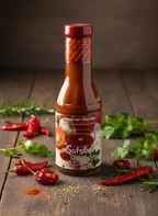 Satsibeli Georgian Style Tomato Sauce (HOT) 1 Bottle 12 FL OZ (355ml) Made in USA